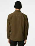 Pure Cotton Utility Overshirt