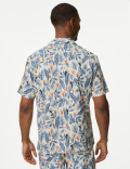 Easy Iron Pure Cotton Cuban Collar Shirt