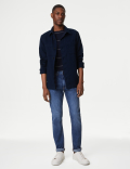 Pure Cotton Waffle Overshirt