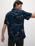 Easy Iron Pure Cotton Hawaiian Shirt