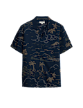 Easy Iron Pure Cotton Hawaiian Shirt