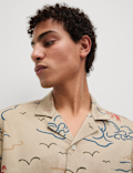 Easy Iron Pure Cotton Hawaiian Shirt