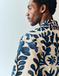 Pure Cotton Floral Short Sleeve Shirt