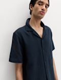 Pure Cotton Textured Shirt