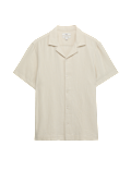 Pure Cotton Textured Shirt