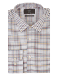 Regular Fit Brushed Cotton Checked Shirt