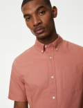 Easy Iron Pure Cotton Oxford Shirt