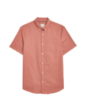 Easy Iron Pure Cotton Oxford Shirt