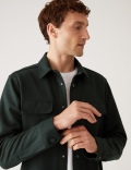 Wool Blend Overshirt