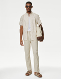 Easy Iron Pure Cotton Print Oxford Shirt