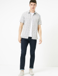 Geometric Print Shirt