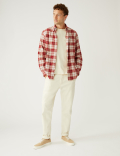 Flannel Brushed Cotton Check Shirt