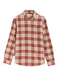 Flannel Brushed Cotton Check Shirt