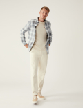 Flannel Brushed Cotton Check Shirt