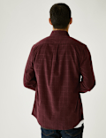 Pure Cotton Corduroy Check Shirt
