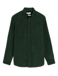 Pure Cotton Corduroy Check Shirt