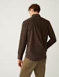 Pure Cotton Corduroy Check Shirt