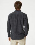 Pure Cotton Corduroy Check Shirt