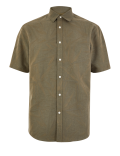 Bamboo Jacquard Short Sleeve Shirt