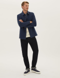 Cotton Rich Denim Overshirt
