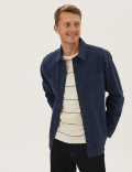 Cotton Rich Denim Overshirt