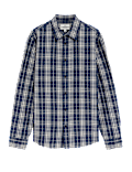 Linen Blend Check Shirt