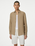 Pure Linen Regular Fit Shirt