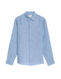 Pure Linen Slim Fit Shirt