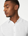 Pure Linen Slim Fit Shirt
