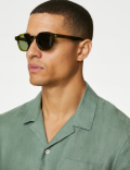 Pure Linen Cuban Collar Shirt