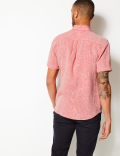 Pure Linen Shirt with Pocket