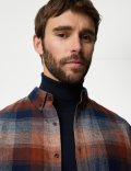 Pure Cotton Flannel Shirt