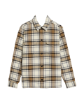 Cotton Rich Check Double Faced Overshirt