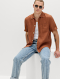 Pure Linen Short Sleeve Shirt