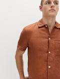 Pure Linen Short Sleeve Shirt