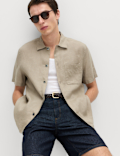 Pure Linen Short Sleeve Shirt