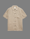 Pure Linen Short Sleeve Shirt