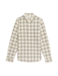 Cotton Rich Check Seersucker Shirt