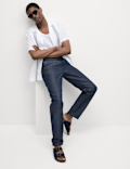 Cotton Linen Blend Embroidered Shirt