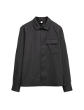 Cotton Blend Overshirt