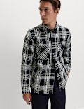 Checked Overshirt