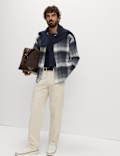 Pure Cotton Checked Flannel Shirt