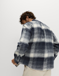 Pure Cotton Checked Flannel Shirt