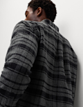 Pure Cotton Checked Flannel Shirt