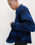 Pure Cotton Checked Flannel Shirt