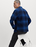 Pure Cotton Checked Flannel Shirt