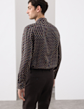 Regular Fit Geometric Print Shirt