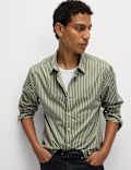 Pure Cotton Striped Shirt