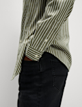 Pure Cotton Striped Shirt