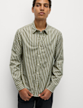 Pure Cotton Striped Shirt